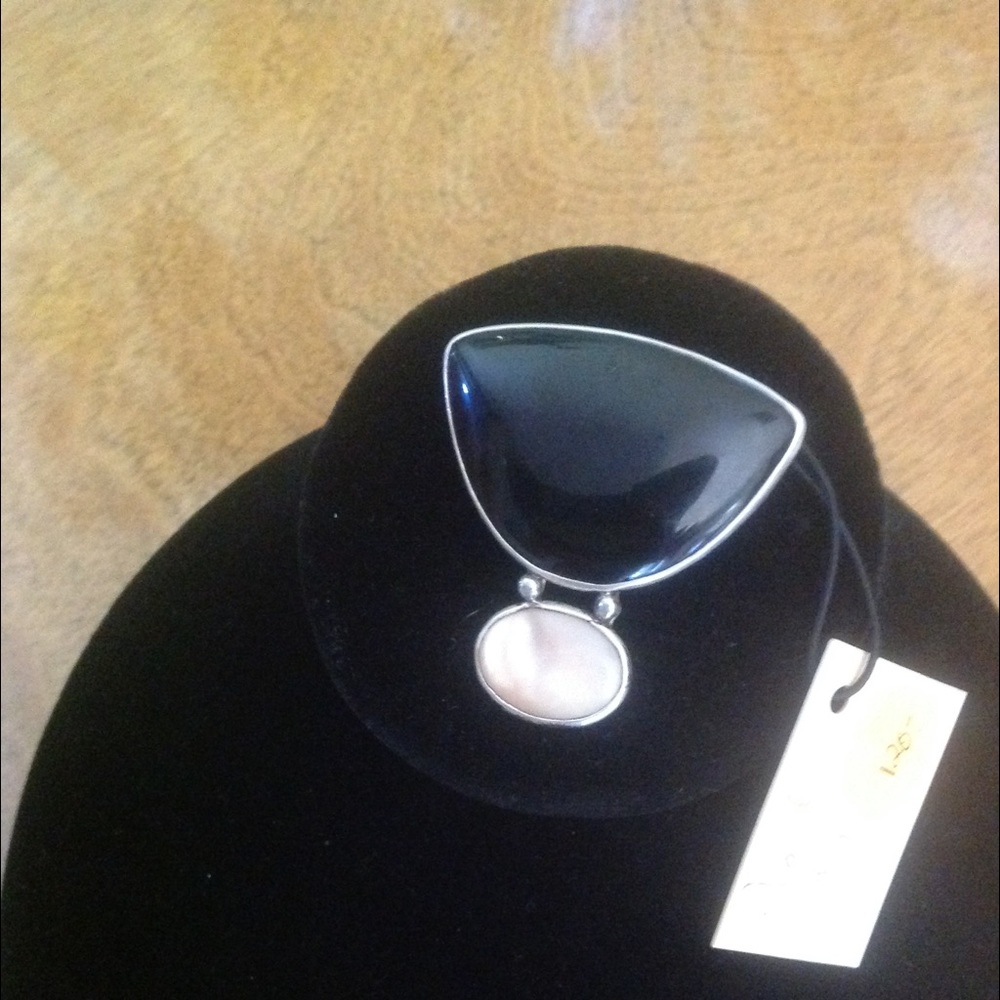 Pin pendant sterling